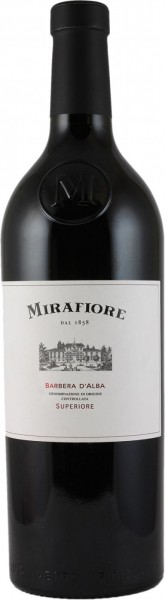 Вино Mirafiore, Barbera d’Alba DOC Superiore, 2012