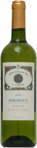 Вино "Mirandelle de L. Lurton" Blanc, Bordeaux AOC, 2011