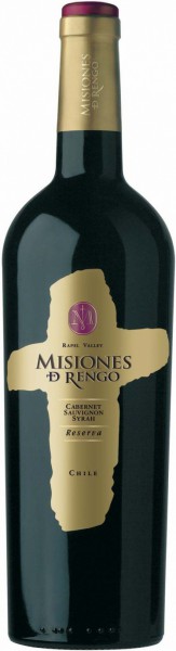 Вино Misiones de Rengo, Cabernet Sauvignon-Shiraz Reserva, Rapel Valley, 2012