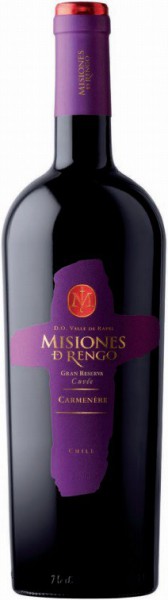 Вино Misiones de Rengo, Gran Reserva Cuvee Carmenere, Rapel Valley DO, 2011