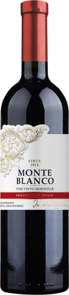 Вино "Monte Blanco" Tinto Semidulce