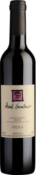 Вино Monte Santoccio, "Viola" Passito Rosso, Veneto IGT, 0.5 л