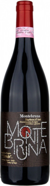 Вино "Montebruna" Barbera d'Asti DOCG, 2016