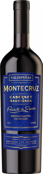 Вино "Montecruz" Cabernet Sauvignon, Valdepenas DO