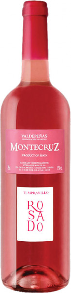 Вино "Montecruz" Tempranillo Rosado, Valdepenas DO