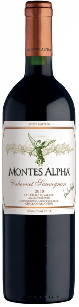 Вино Montes, "Alpha" Cabernet Sauvignon, 2010, 0.375 л