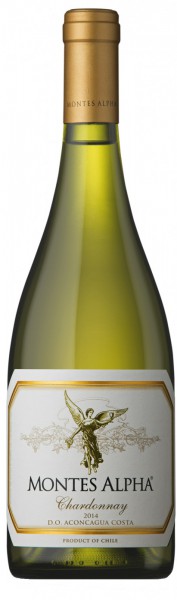 Вино "Montes Alpha" Chardonnay, 2014