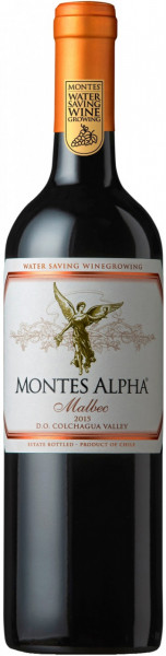 Вино "Montes Alpha" Malbec, 2015