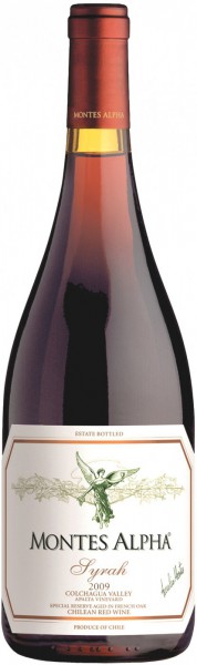 Вино "Montes Alpha" Syrah, 2009