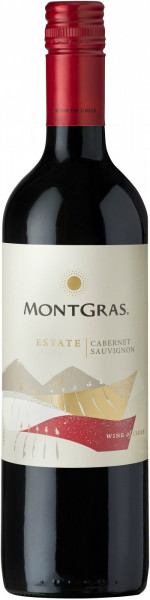 Вино MontGras, "Estate" Cabernet Sauvignon, 2016