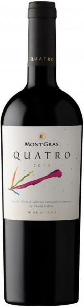 Вино MontGras, "Quatro", 2015
