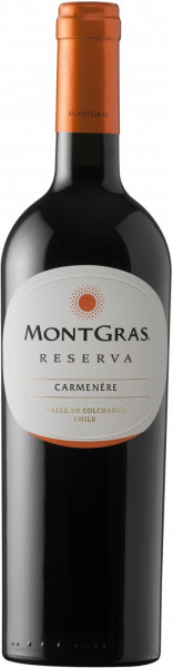Вино MontGras, "Reserva" Carmenere, 2018