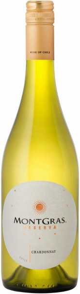 Вино MontGras, "Reserva" Chardonnay, DO Colchagua Valley, 2015