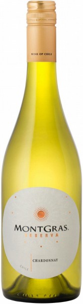 Вино MontGras, "Reserva" Chardonnay, DO Colchagua Valley, 2016