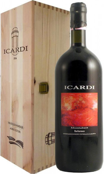 Вино "Montubert", Barbaresco DOCG, 2004, wooden box, 1.5 л