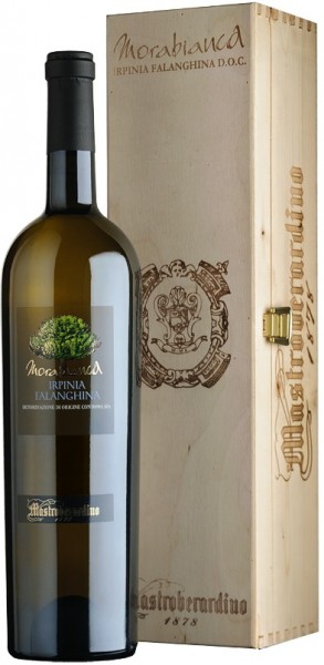 Вино "Morabianca" Falanghina, Irpinia DOC, 2013, wooden box, 1.5 л