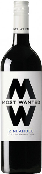 Вино "Most Wanted" Zinfandel, 2016