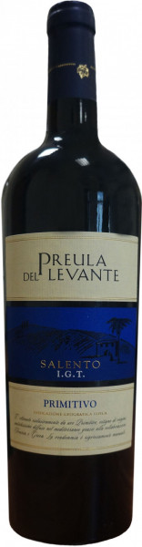 Вино Mottura, "Preula del Levante" Primitivo, Salento IGT, 2020
