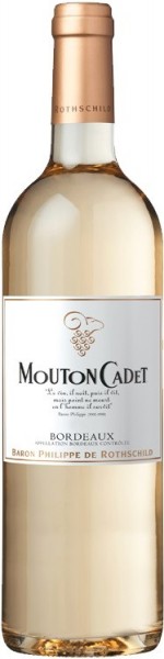 Вино "Mouton Cadet" Bordeaux AOC Blanc, 2015