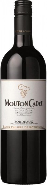 Вино Mouton Cadet Bordeaux AOC Rouge, 2008, 1.5 л