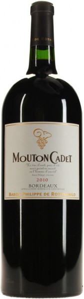 Вино "Mouton Cadet", Bordeaux AOC Rouge, 2010, 1.5 л