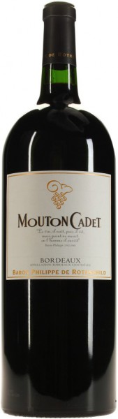 Вино "Mouton Cadet", Bordeaux AOC Rouge, 2012, 1.5 л