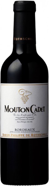 Вино "Mouton Cadet", Bordeaux AOC Rouge, 2012, 0.375 л