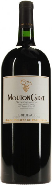 Вино "Mouton Cadet", Bordeaux AOC Rouge, 2013, 1.5 л
