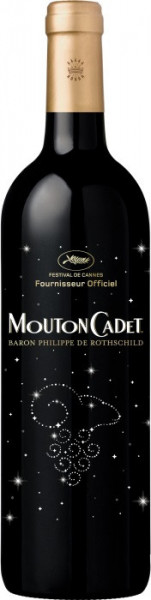 Вино "Mouton Cadet" Bordeaux AOC Rouge, Limited Edition Cannes, 2015