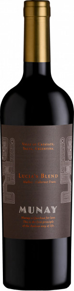 Вино "Munay", Lusia's Blend Mаlbec-Cabernet Franc, 2018