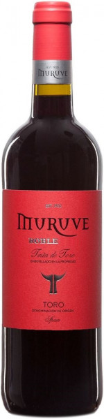 Вино "Muruve" Roble, Toro DO, 2018