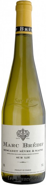 Вино Muscadet de Sevre et Maine Sur Lie AOC, 2010