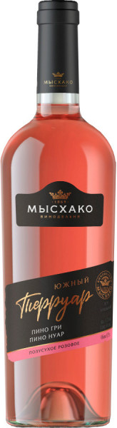 Вино Мысхако, "Южный Терруар" Розовое полусухое