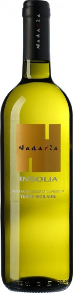 Вино "Nadaria" Insolia, Sicilia IGT, 2015