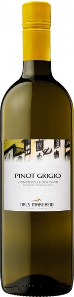 Вино Nals-Margreid, Pinot Grigio, Vigneti delle Dolomiti, 2014