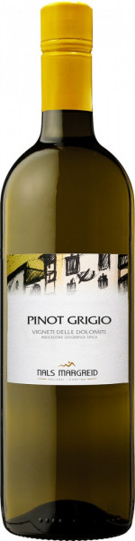Вино Nals-Margreid, Pinot Grigio, Vigneti delle Dolomiti, 2018