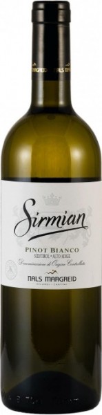 Вино Nals-Margreid, "Sirmian" Pinot Bianco, Sudtirol Alto Adige DOC, 2011
