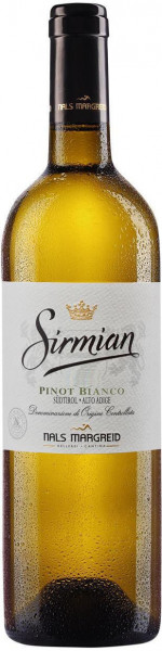 Вино Nals-Margreid, "Sirmian" Pinot Bianco, Sudtirol Alto Adige DOC, 2017