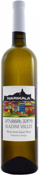 Вино "Narikala" Alazani Valley White