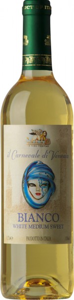 Вино Natale Verga, "Carnevale di Venezia" Semi-Sweet Bianco