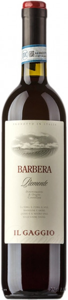 Вино Natale Verga, "Il Gaggio" Barbera, Piemonte DOC, 2017