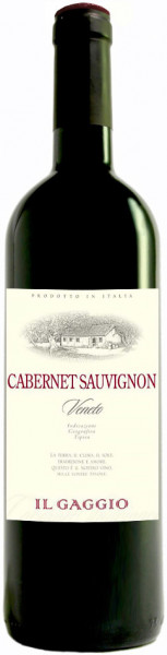 Вино Natale Verga, "Il Gaggio" Cabernet Sauvignon, Veneto IGT, 2018