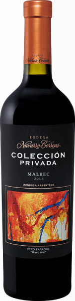 Вино Navarro Correas, "Coleccion Privada" Malbec, 2018