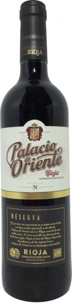 Вино Navarro Lopez, "Palacio de Oriente" Reserva, Rioja DOC