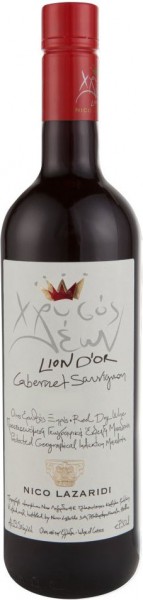 Вино Nico Lazaridi, "Lion d'Or" Cabernet Sauvignon, Macedonia IGP