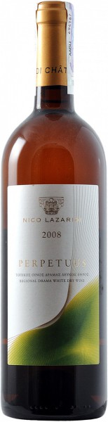 Вино Nico Lazaridi, "Perpetuus" White, Drama VdP, 2008