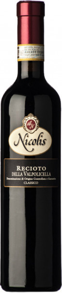 Вино Nicolis, Recioto della Valpolicella DOCG Classico, 2013, 0.5 л