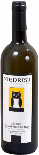Вино Niedrist, "Terlaner" Weissburgunder, Sudtirol DOC, 2010