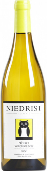 Вино Niedrist, Weissburgunder "Berg", Sudtirol DOC, 2020