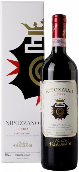 Вино "Nipozzano"Chianti Rufina Riserva DOCG, 2008, gift box